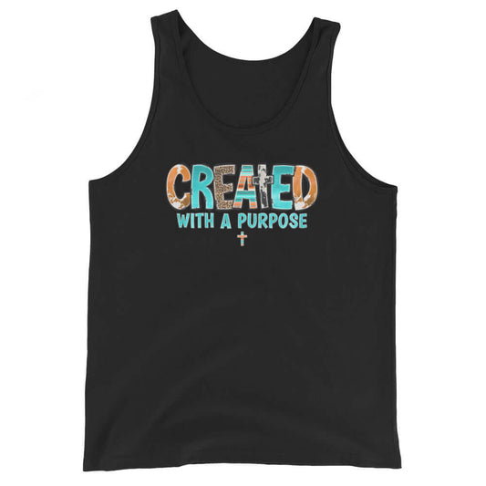 Created With A Purpose Unisex Tank Top