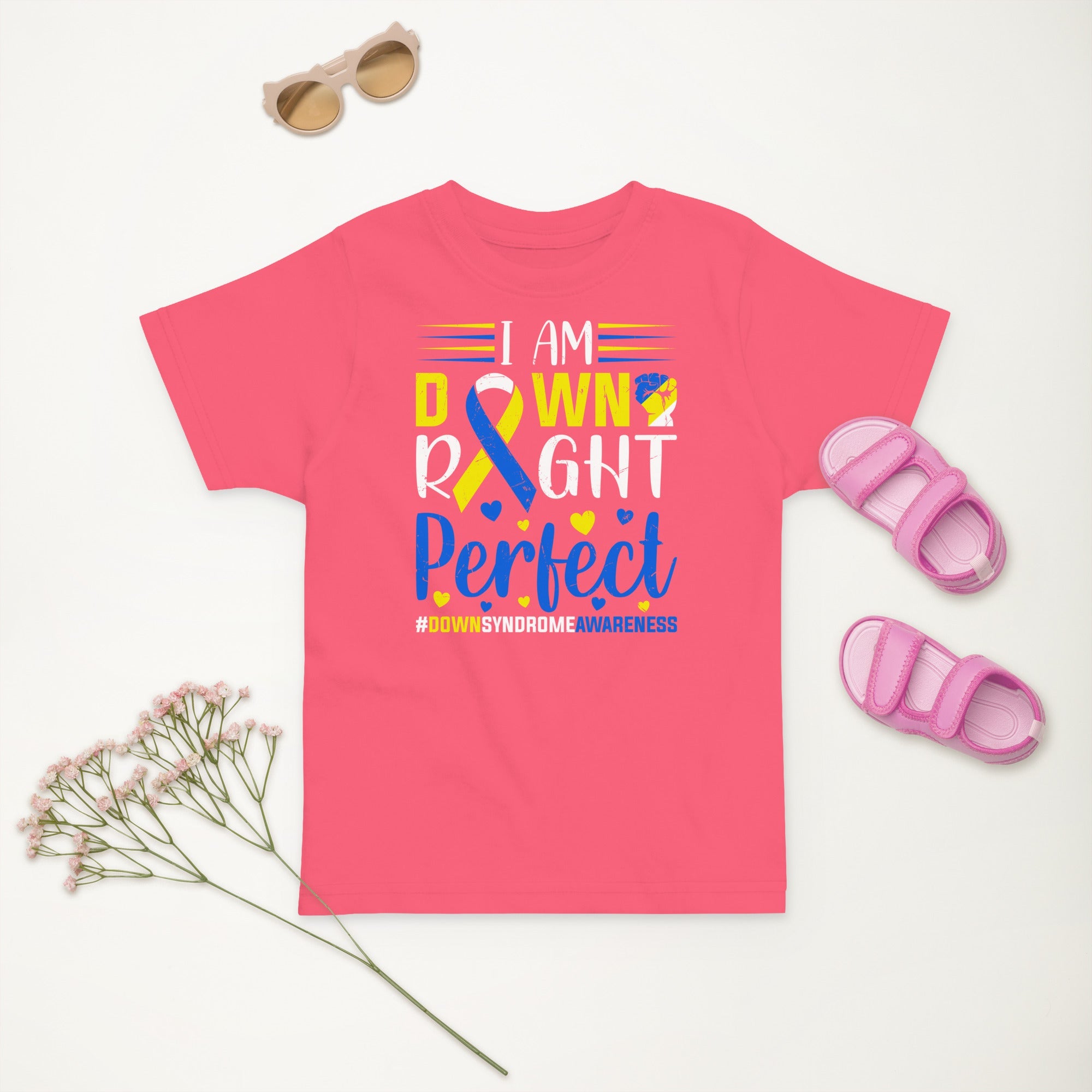 Down Right Perfect Toddler T-Shirt - Uniquely Included