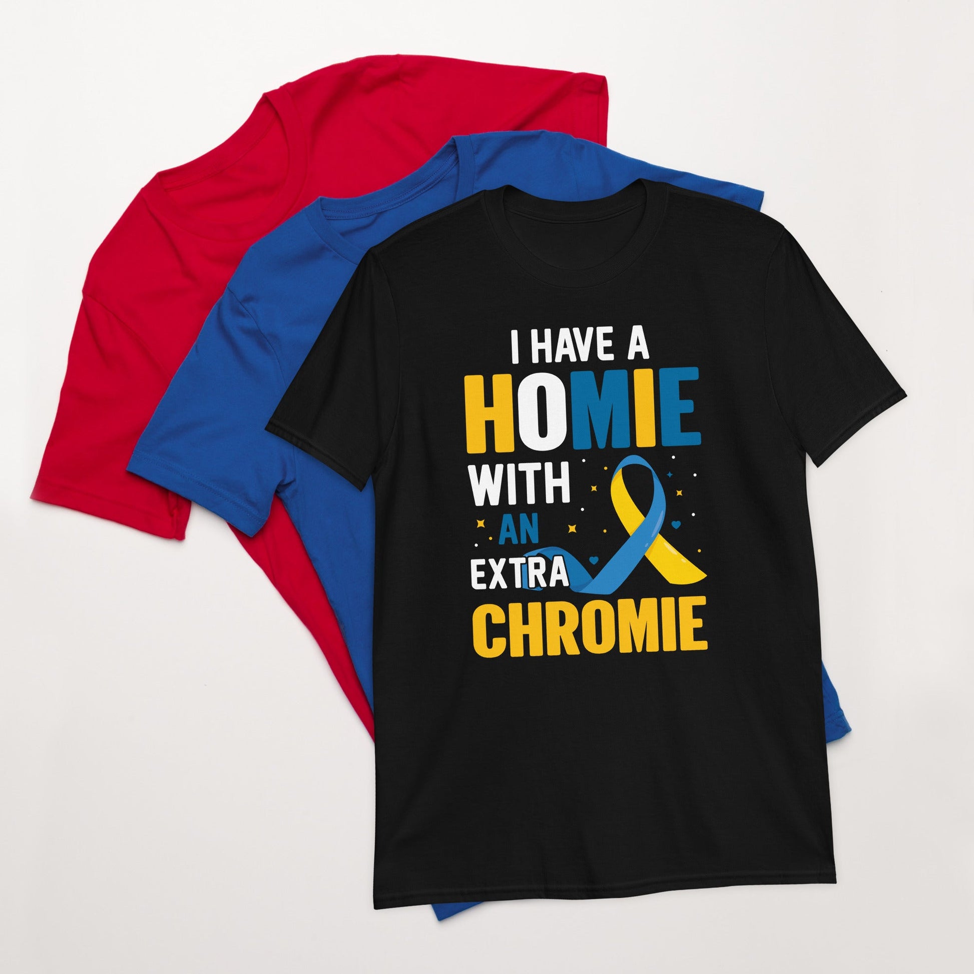 Homie With A Chromie Short-Sleeve Unisex T-Shirt - Uniquely Included