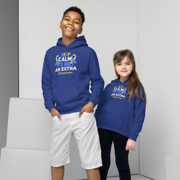 Keep Calm Kids Hoodie - Uniquely Included