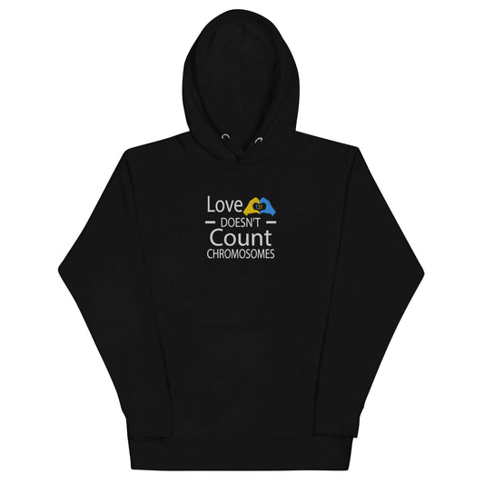 Love Doesn't Count Chromosomes Unisex Hoodie