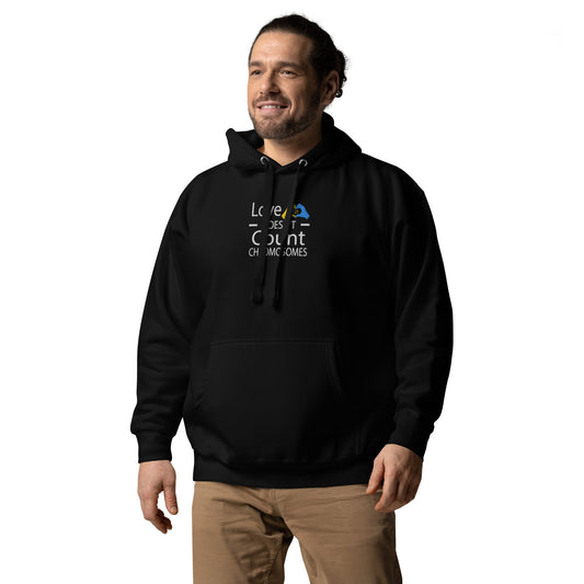 Love Doesn't Count Chromosomes Unisex Hoodie