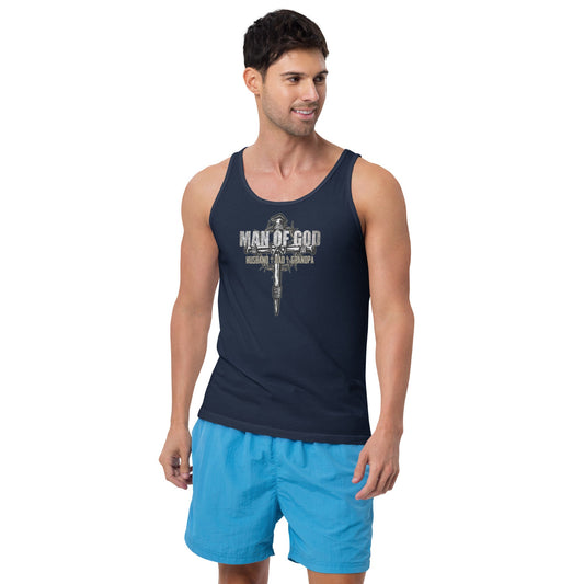 Man of God Unisex Tank Top