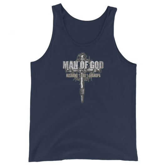 Man of God Unisex Tank Top