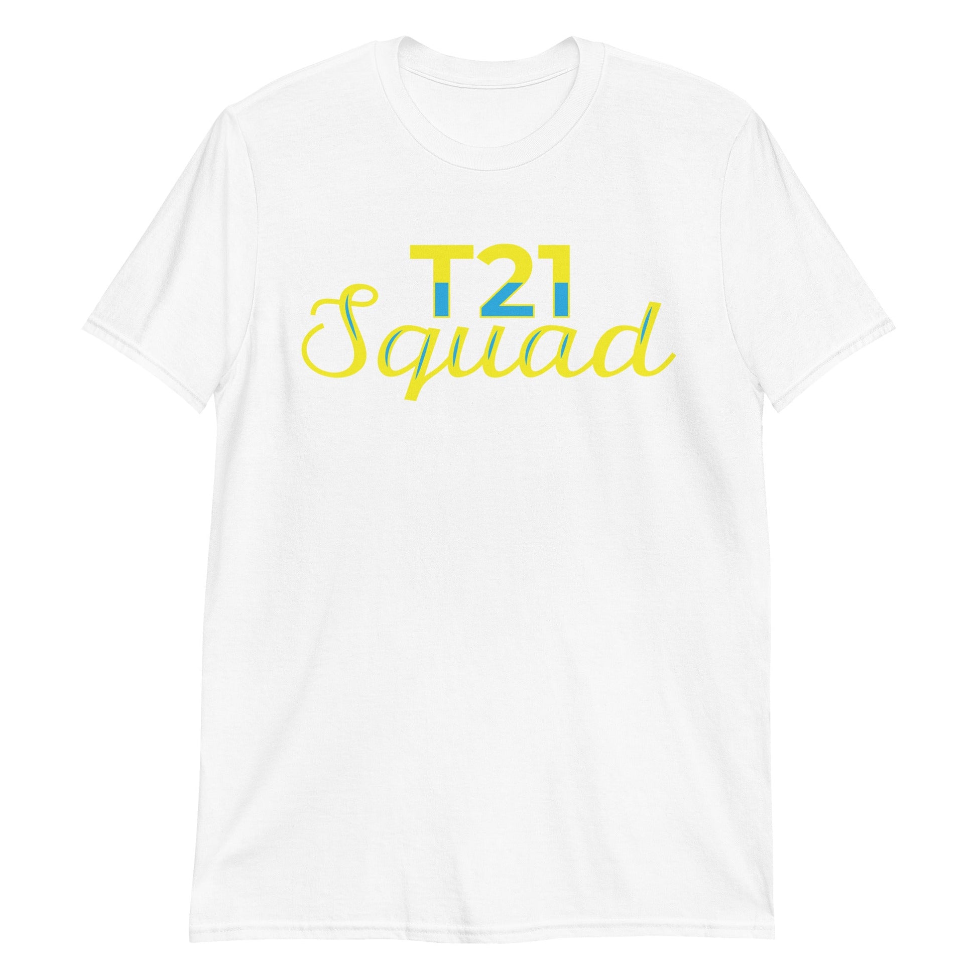 T21 Squad Short-Sleeve Unisex T-Shirt - Uniquely Included